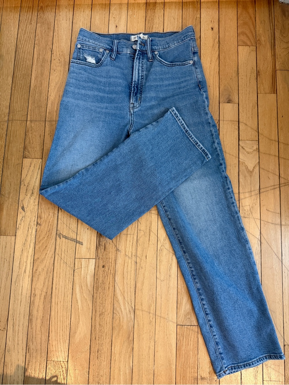 Madewell Perfect Vintage Straight Crop Jean